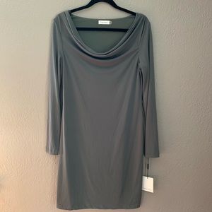 Calvin Klein Boat Neck Shift Dress